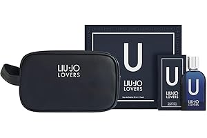 BIZZICO Liu Jo Lovers Geschenkbox Herren Parfüm U EDT 50ml mit Tasche Nachtblau