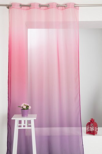 Gardine Schattiert 140 X 245 Lila
