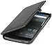 Produktbild StilGut Book Type Case mit Clip, Hülle Leder-Tasche für Blackberry DTEK60. Seitlich klappbares Flip-Case aus Echtleder mit on-/Off-Funktion für Das Original Blackberry DTEK60, Schwarz
