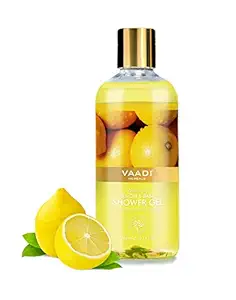 Vaadi Herbals Shower Gel, Refreshing Lemon and Basil, 300ml