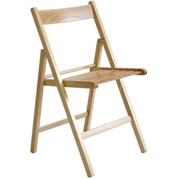 IKEA Klappstuhl "Terje" zusammenklappbarer Stuhl aus massiver Buche