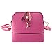 Produktbild Gosear Frauen Damen Mädchen Mode Elegante PU Leder Schulter Tasche Umhängetaschen Schale Tasche mit Einzigartige Hirsch Anhänger Rose