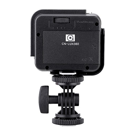 Andoer CN-LUX360LED Lumi  re vid  o Lampe vid  o pour la cam  ra DV cam  scope Canon Nikon