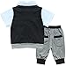 Baby Boy Kids Toddler Gentleman Two piece T-shirt Top Short Pants Outfit Clothes 6-9 Months