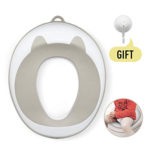 Potty Training, Duvina Potty Seat Training Toilet Trainer per ragazzi e ragazze Toddlers Potty | Superficie antiscivolo sicura con comodo gancio di memorizzazione