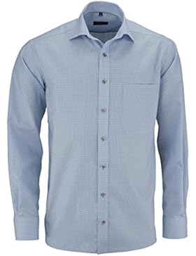 ETERNA Langarm Hemd COMFORT FIT strukturiert