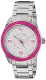 Puma Time Damen-Armbanduhr Slice Analog Quarz Edelstahl PU102972002