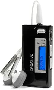 Creative MuVo Micro N200 Tragbarer MP3-Player 512 MB schwarz