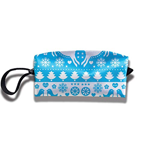 Blue Reindeer Receive Bag/Casual Tote Bag