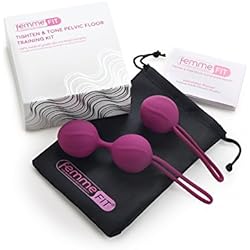 Appareil Kit D'Entraînement Pour Renforcer & Tonifier Les Muscles Pelviens - Tonifie Les Muscles De Kegel & Améliore Le Contrôle De La Vessie & Les Problèmes D'Incontinence - Intimité Accrue Avec Des Muscles Pelviens Plus Forts