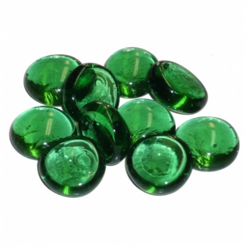 Glasnuggets 20-25 Glassteine 2cm Grün
