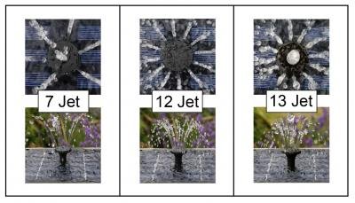 Solaray™ Solar-Vogeltränke „Castille“ mit LED-Beleuchtung - 3