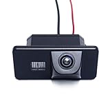 Corresponde a cualquier cámara trasera con salida de vídeo RCA, adecuado para cualquier radio del monitor y del coche con entrada de vídeo RCA