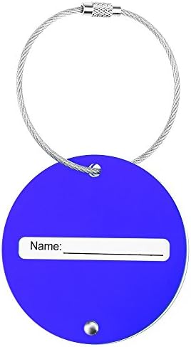 XU-XIAZHI, 2pcs Travel Aircraft Boarding Plane Shape Suitcase Luggage Tag Label To Prevents Wrongly Making Out Your Suitcase(color:BLUE)