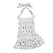 Produktbild VENMO Kleinkind Neugeborenes Babypfeil Drucken Spielanzug Jumpsuit Outfits Kleidung (White, Size:18M)