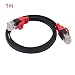 Produktbild Purebesi Cat6 Ethernet Kabel-Vergoldeter Stecker Flaches RJ45-Kabel