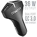 iVoltaa QC 3.0 36W - 6.0A Dual Port USB Car Charger, Both Port QC 3.0 for Samsung Galaxy S8 / S7 / S6 / Edge / Plus, iPhone 7 / 6s / Plus, iPad Pro / Air 2 / mini, LG, Xiaomi, Letv, Pixel, Huawei, Vivo, Micromax, Nexus, HTC and More RS.899.00