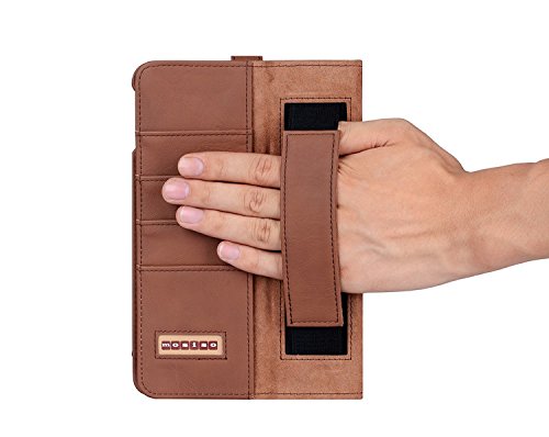 MOSISO iPad Mini 4 PU-Leder Schutzhülle mit Standfunktion und Schlaf / Wecke-Funktion für 2015 Apple iPad Mini 4 Farbe: Braun - 4