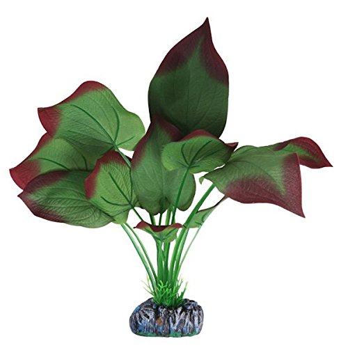 Betta Realistic Silk Artificial Aquarium Plants ~ 30cm Silk Green Plant