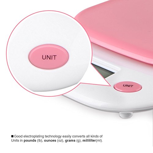 Digitale Küchenwaage, ELEGIANT Digitalwaage Professionelle Waage Präzisionswaage Electronische Waage Feinwaage Briefwaage Tara-Funktion Hohe Präzision auf bis zu 1g 3kg Maximalgewicht mit LCD-Display - 5
