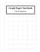 Produktbild Graph Paper Notebook 1 Inch Squares: Notebook Worksheet 70 Squares Graphing Grid Paper Spiral Arranged 7 by 10 Squares. Double Sides Blank Quad Ruled ... Drawing DM Gaming Student Classroom, Band 1