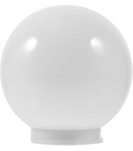 Acrylique Globe Abat-Jour Boule Abat-Jour Sphère Ombre Post