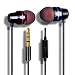 Produktbild in-Ear Kopfhörer, K Song Computer Subwoofer Handy PC Universal Line Control Band Mikrofon (Color : #1)