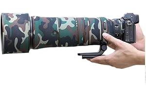ONCFOTO Waterproof Lens Coat for Nikon Z 180-600mm F/5.6-6.3 VR LENS Camouflage Rain Cover (JLMC)
