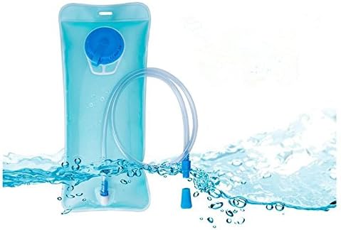 YJ GLOBAL Hydration Bladder 2 Liter 70 oz BPA Free Water Reservoir - Leak Proof Hydration Pack Replacement - Best Outdoor Gear for Hiking, Cycling, Climbing Skiing, Running