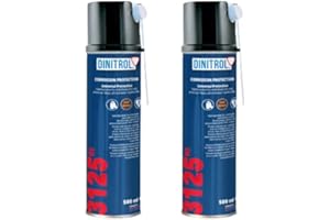 NBGRLVS REJEL DINITROL 3125HS CAVITY WAX 2 x 500ml AEROSOL SPRAY CANS
