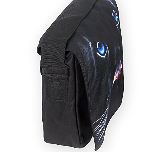 Luxburg Messenger Bag Umhängetasche Laptoptasche Notebooktasche mit Tragegurt Tasche für Laptop / Notebook Computer 15,6 Zoll - 5
