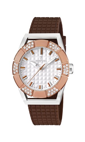 Festina Damen-Armbanduhr Analog Quarz Plastik F16563/2