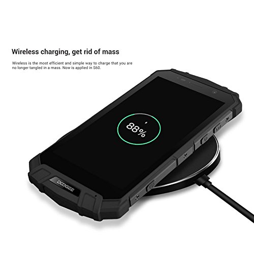 Telefonia Mobile DOOGEE S60 IP68 Impermeabile Android 7.0 4G Memoria RAM 6 GB + ROM 64 GB con Display Grande da 5,2 Pollici