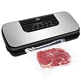 maquinas vacio domesticas SIRVE PARA ALIMENTOS SECOS O HÚMEDOS: Diferente a los métodos de almacenamiento tradicionales, KYG E5600-MS diseño con función SECOS Y HÚMEDOS sirve para ajustar el sellado a la consistencia de los alimentos, reducir derramar de los jugos de las comidas en vinagre, permanecer encerrados el sabor y la humedad. el calor se transfiere más eficientemente durante de la cocina, ¡para obtener resultados deliciosos en casa!