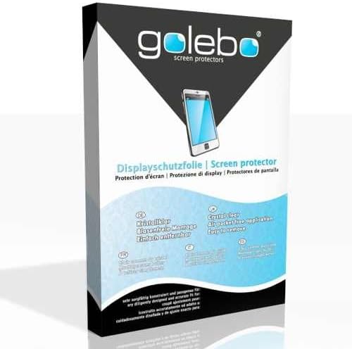 GOLEBO 2x Crystal Clear screen protector for Sony Live-View Remote RM-LVR3 - (Transparent screen protector, Air pocket free application, Easy to remove)