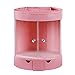 Produktbild RENYAYA Transparente Kosmetik Aufbewahrungsbox Aufbewahrungsbox Aufbewahrungseimer Kunststoff Desktop Schminktisch Lippenstift Badezimmer Hautpflege Liefert Regal Staub,Pink