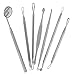 Imported 7pcs Stainless Steel Blackhead Pimple Blemish Remover Mirrors Tool Kit RS.590.00