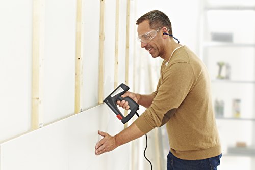 Novus Elektrotacker J – 105 allrounder, Unterlademechanik mit Sicherheitsentriegelung, Für Feindrahtklammern und Flachdrahtklammern bis 14 mm Länge und Nägel von 16 mm Länge, 031-0333 - 7