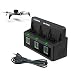 Produktbild EV-Peak Ladegerät DP2 für Parrot Bebop 2 Akku - 3 Akkus 3S max. 35W 230V 35W 3CH