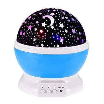 LOYZO Romantic Sky Star Master Night Light Projector Children Kids Baby Sleep Lighting USB Lamp Led Projection