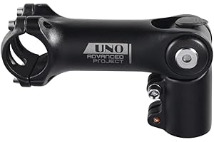 FOMTOR Vástago de Bicicleta, Vástago 31.8 0-120º, 110 mm Potencia, Vástago de MTB Ajustable, Vástago de Manillar de Bicicleta, para Bicicleta, Bicicleta de Carretera, MTB, BMX, Ciclismo