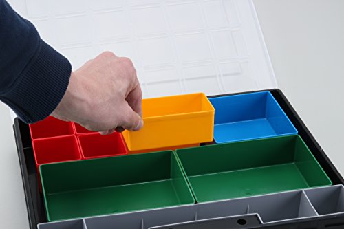 Allit Sortimentskasten, EuroPlus Flex 37-10, schwarz, PP, 10 lose Einsätze - 2
