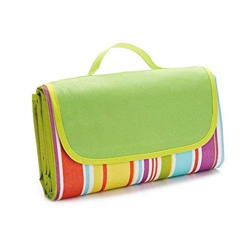 Hoovo 200 x 145 cm Manta de Picnic Impermeable Plegable para Camping Playa Jardín Senderismo (Colorato)