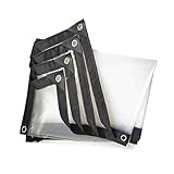 HOCHWERTIGES POLYETHYLEN-MATERIAL: Dieses aus Polyethylen gefertigte Material ist auf Langlebigkeit ausgelegt. Wind-, Regen- und Reißfestigkeit sind seine Merkmale.