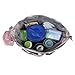 Yodo Versatile Baby Diaper Nappy Changing Bag with Insulated Feeding Bottle Holder, Pink