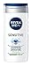 NIVEA Men 6er Pack Duschgel, 6 x 250 ml Flasche, Sensitive