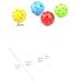 Fajiabao Birthday Gifts for Kids 36 Pcs Children's Boys Girls Mushrooms Nails Multivariant Creative Assembles Toy Educational Toys Ball Blocks Puzzle Changeable Toy