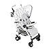 My Babiie Billie Faiers Signature Light weight Stroller (Grey Chevron)