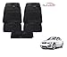 Auto Hub 6905 Premium PVC Car Floor Mats For BMW 320d - Black RS.1499.00