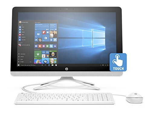 HP 24-g050ng (X0Y31EA) 60,45 cm (23,8 Zoll / FHD IPS Touchscreen) All in One Desktop PC (Intel Core i5-6200U, 8 GB RAM, 1 TB SSHD, Intel HD-Grafikkarte 520, Windows 10 Home 64), Weiß - 6